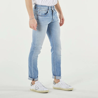 Jean Don The Fuller bleu clair en coton pour homme