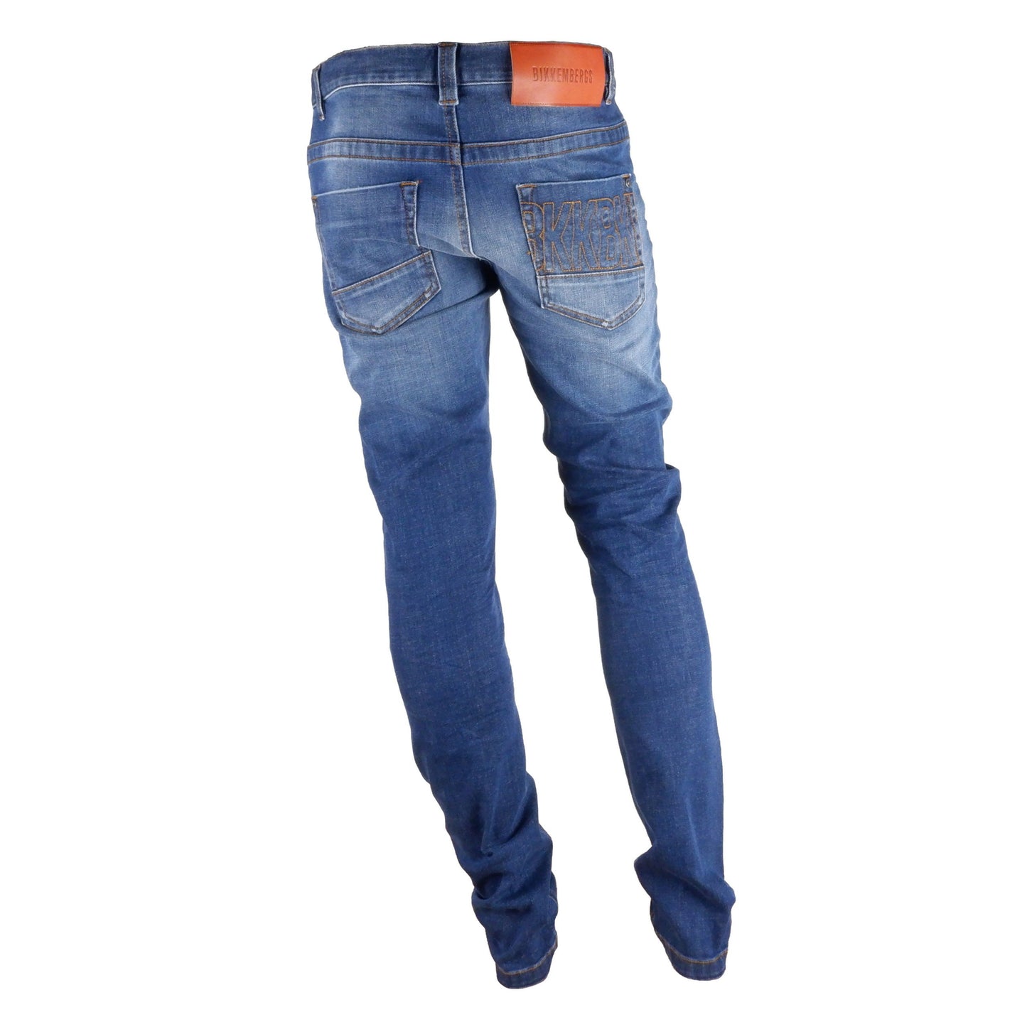 Jean Bikkembergs Sleek bleu foncé coupe classique