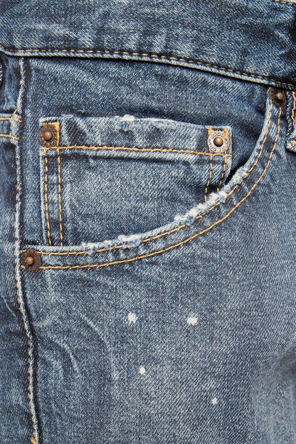 Dsquared² Navy Distressed 'Cool Guy Jean' Denim Pants by Dsquared²