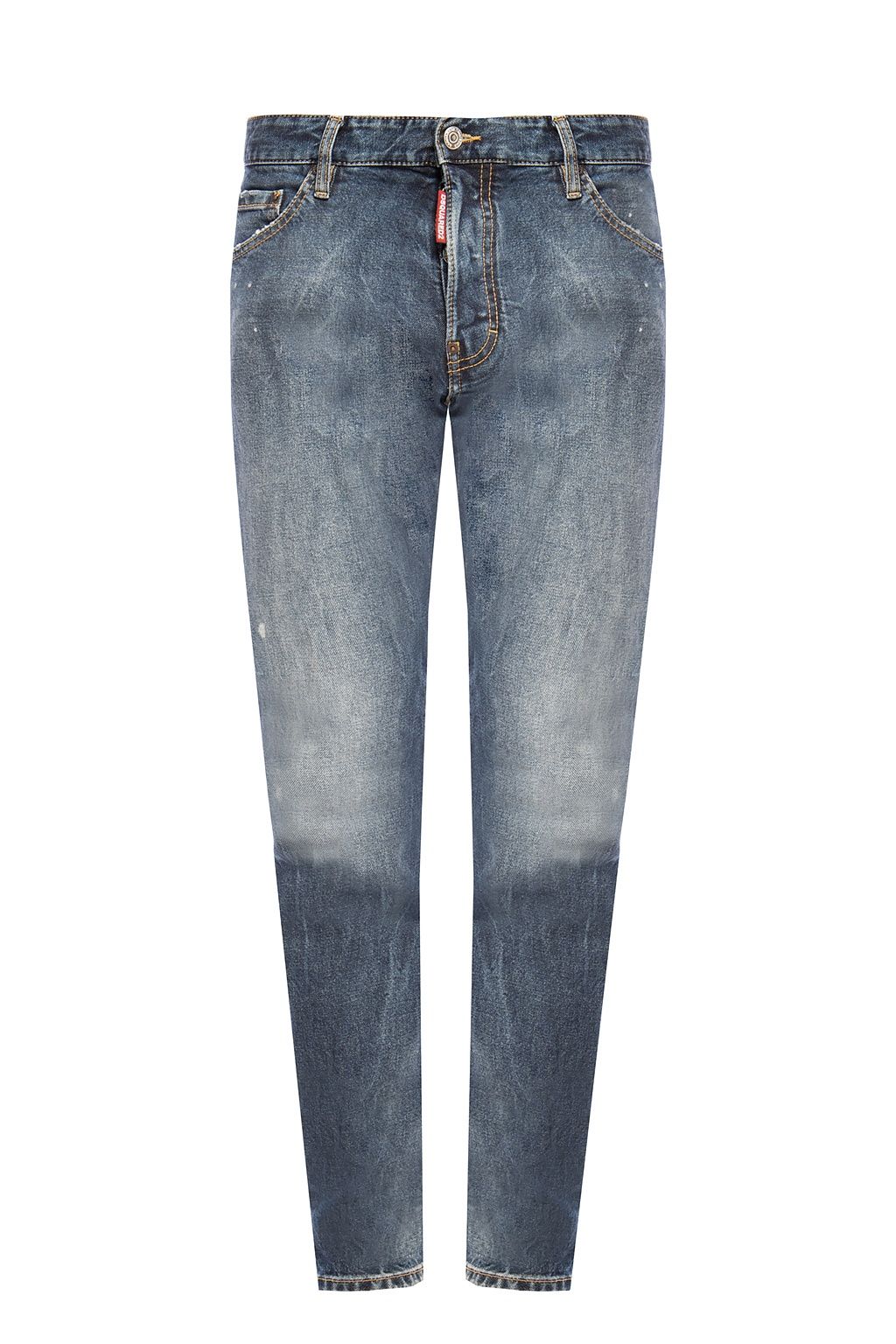 Dsquared² Navy Distressed 'Cool Guy Jean' Denim Pants by Dsquared²