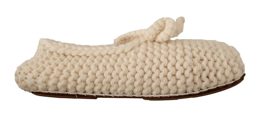 Ballerines en maille de laine chic Dolce &amp; Gabbana