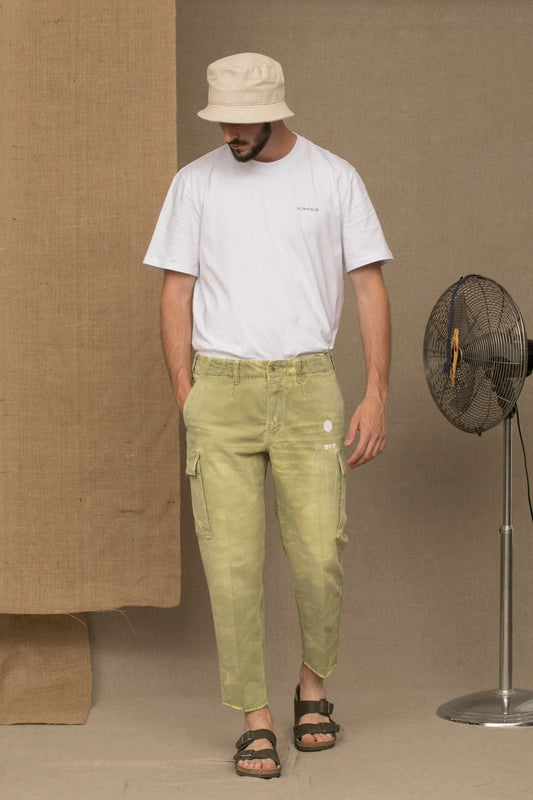 Jean Don The Fuller en coton vert pour homme