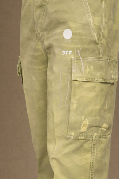 Jean Don The Fuller en coton vert pour homme
