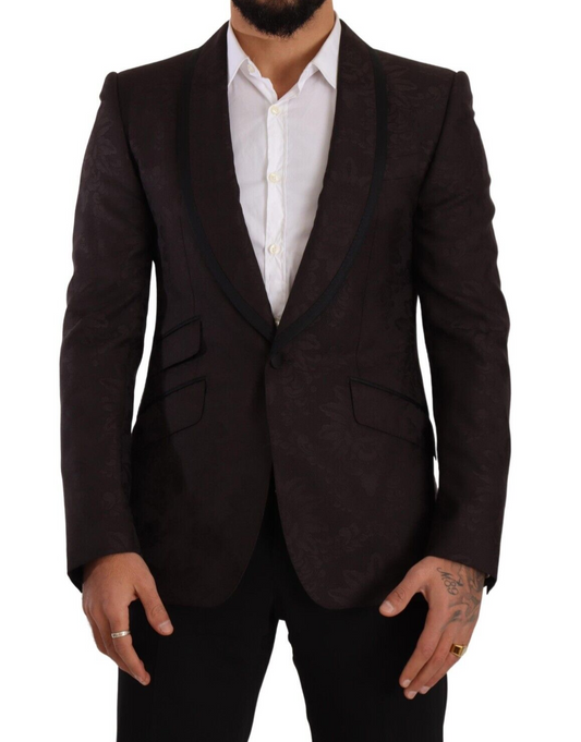Blazer simple boutonnage Dolce &amp; Gabbana Sicilian Elegance