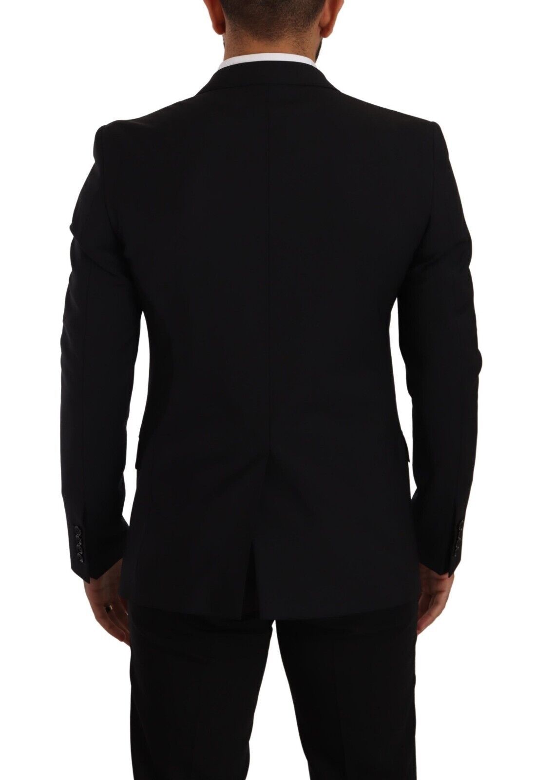 Blazer et gilet slim fit Martini noir élégants de Dolce &amp; Gabbana