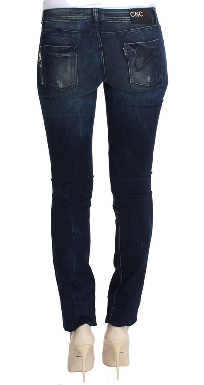 Jean slim bleu skinny Costume National Chic