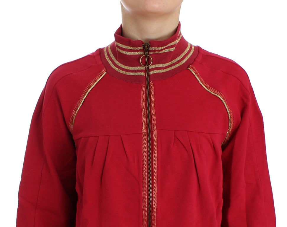 John Galliano Cardigan 95 Katoen 5 Elastaan Roze Luxe