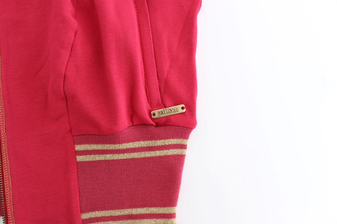John Galliano Cardigan 95 Katoen 5 Elastaan Roze Luxe