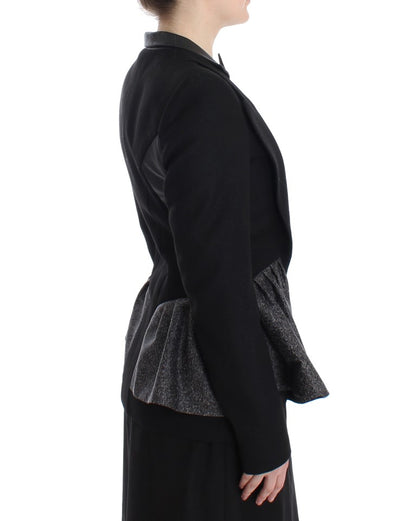 BAALE SUKTAE Élégante veste blazer zippée monochrome