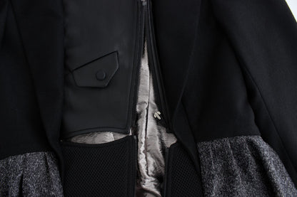 BAALE SUKTAE Élégante veste blazer zippée monochrome