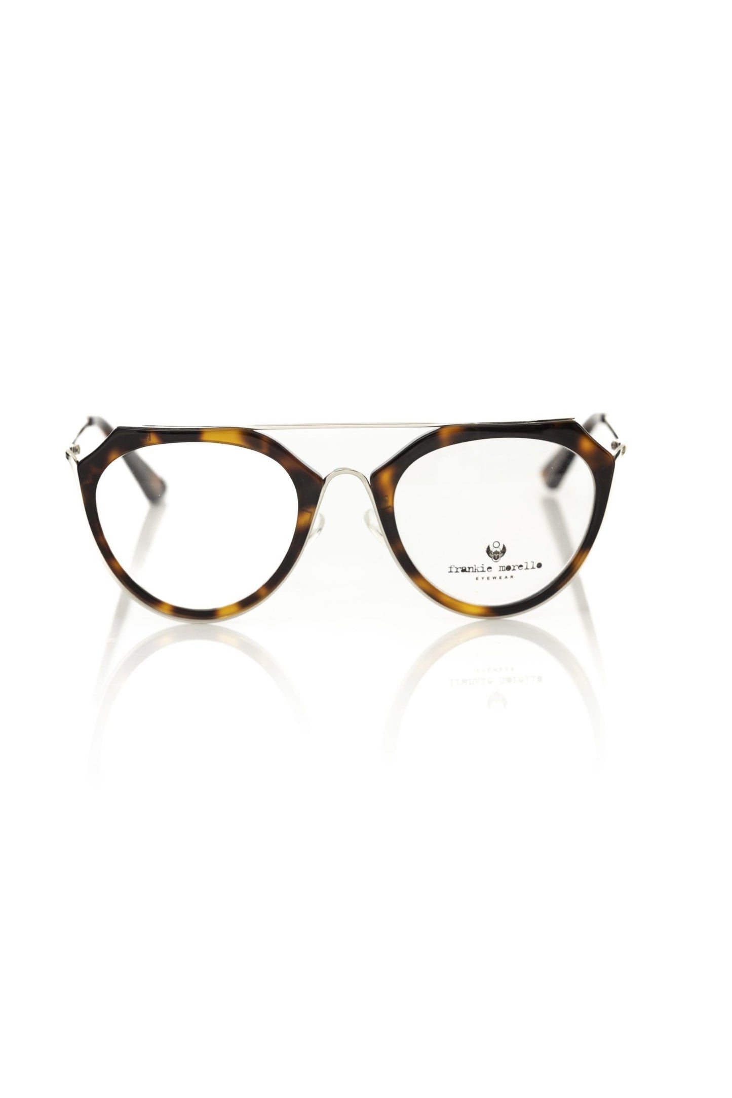 Frankie Morello Brown Acetate Women Frame by Frankie Morello