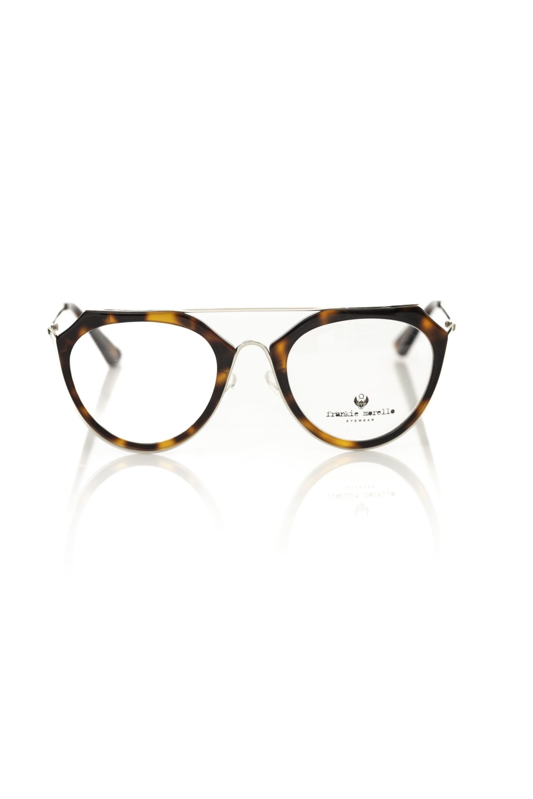 Frankie Morello Brown Acetate Women Frame by Frankie Morello