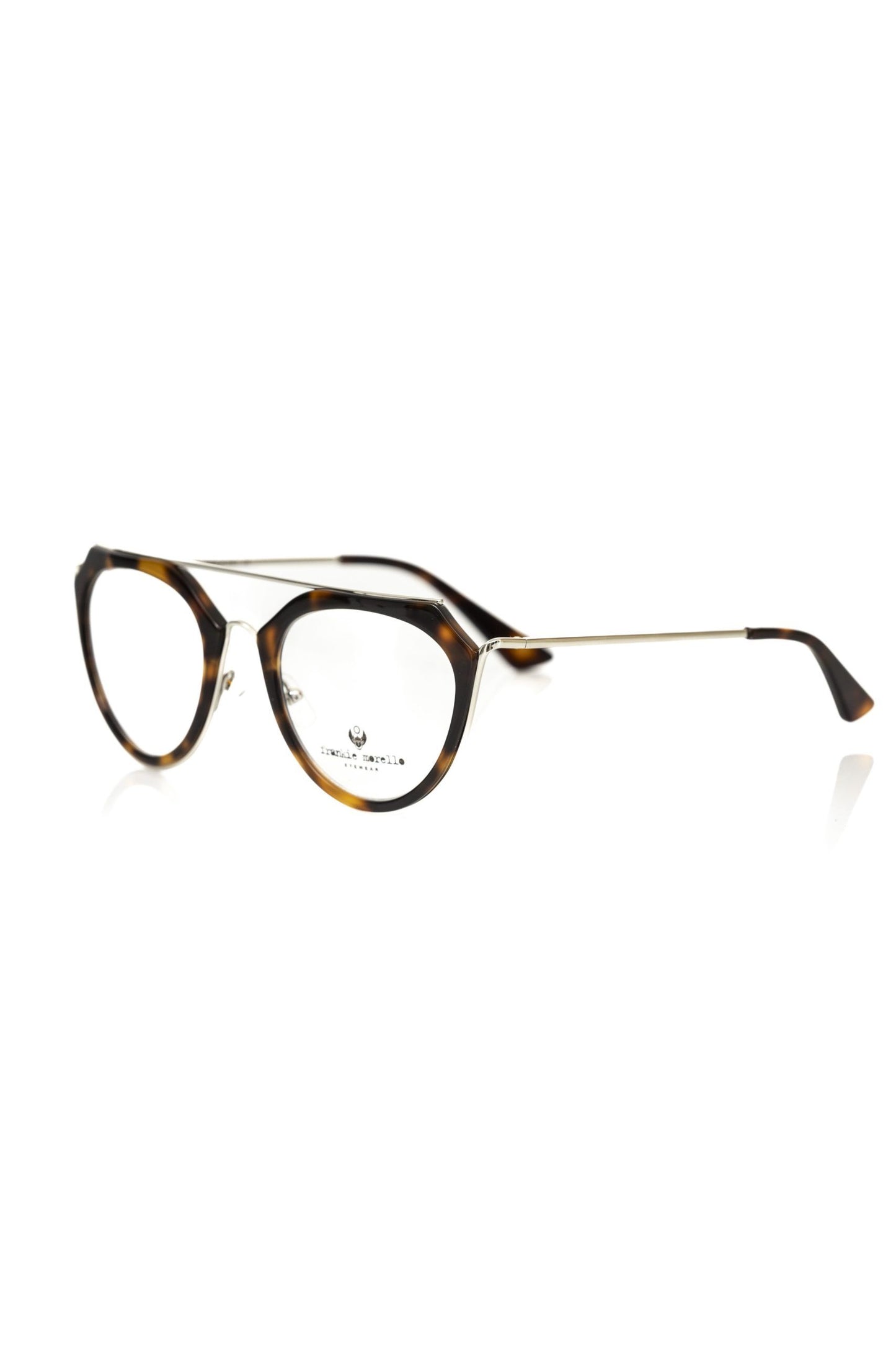 Frankie Morello Brown Acetate Women Frame by Frankie Morello