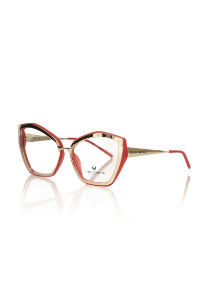 Frankie Morello Red Acetate Women Frame by Frankie Morello