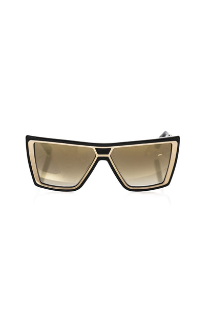 Frankie Morello Black Acetate Women's Sunglasses