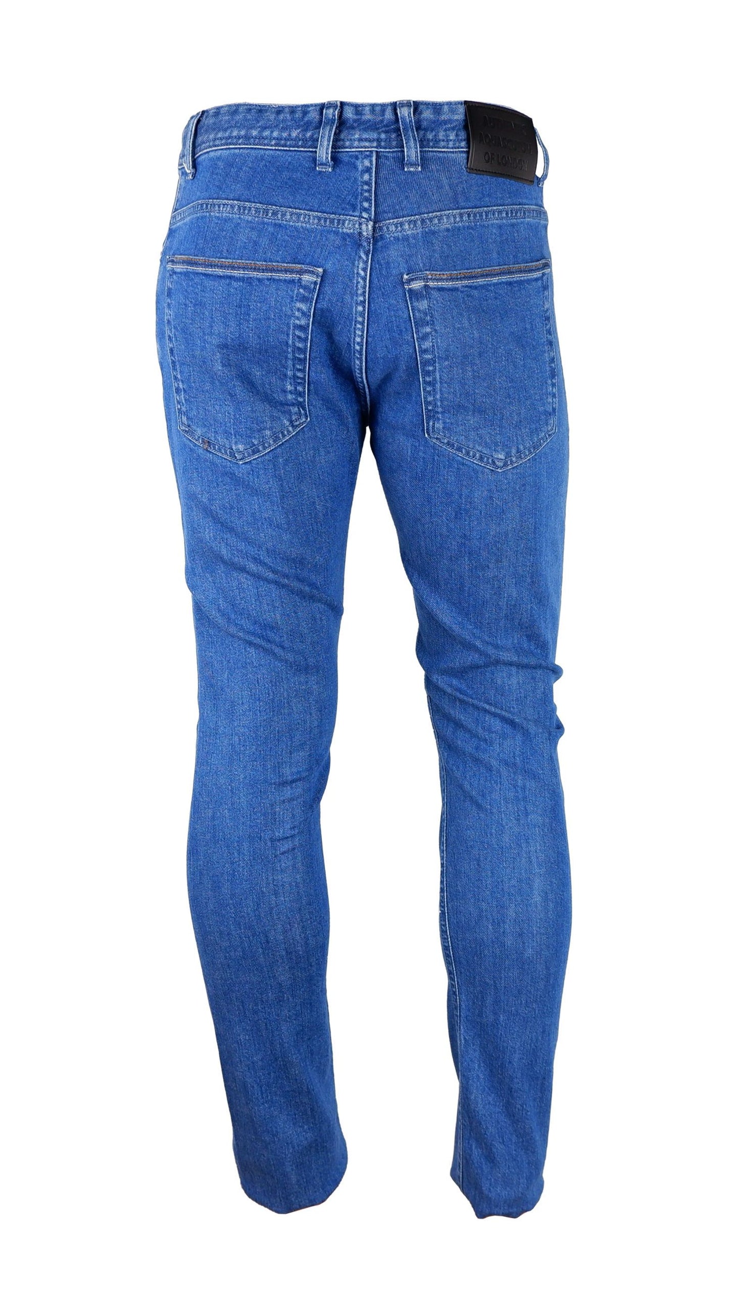 Jean homme Aquascutum bleu clair en coton