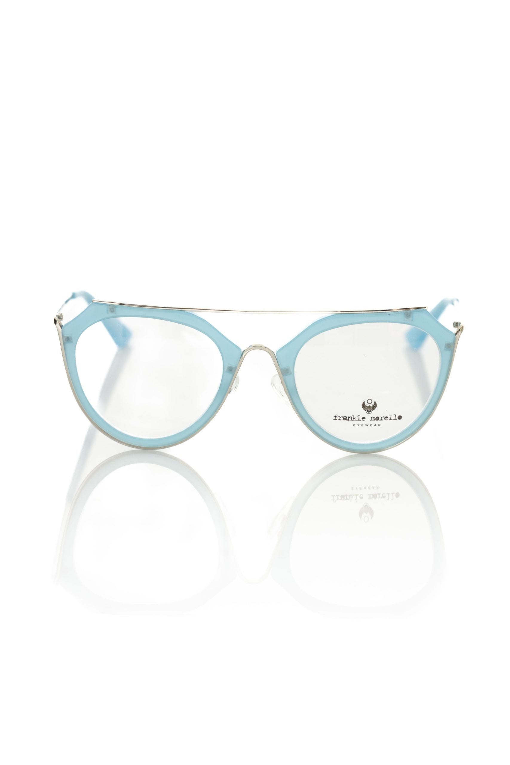Frankie Morello Light Blue Acetate Women Frame by Frankie Morello