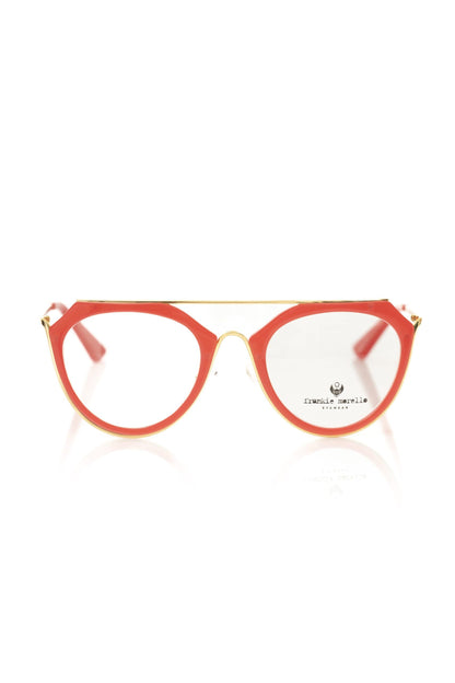 Frankie Morello Red Acetate Women Frame by Frankie Morello