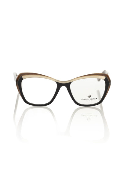 Frankie Morello Black Acetate Women Frame by Frankie Morello