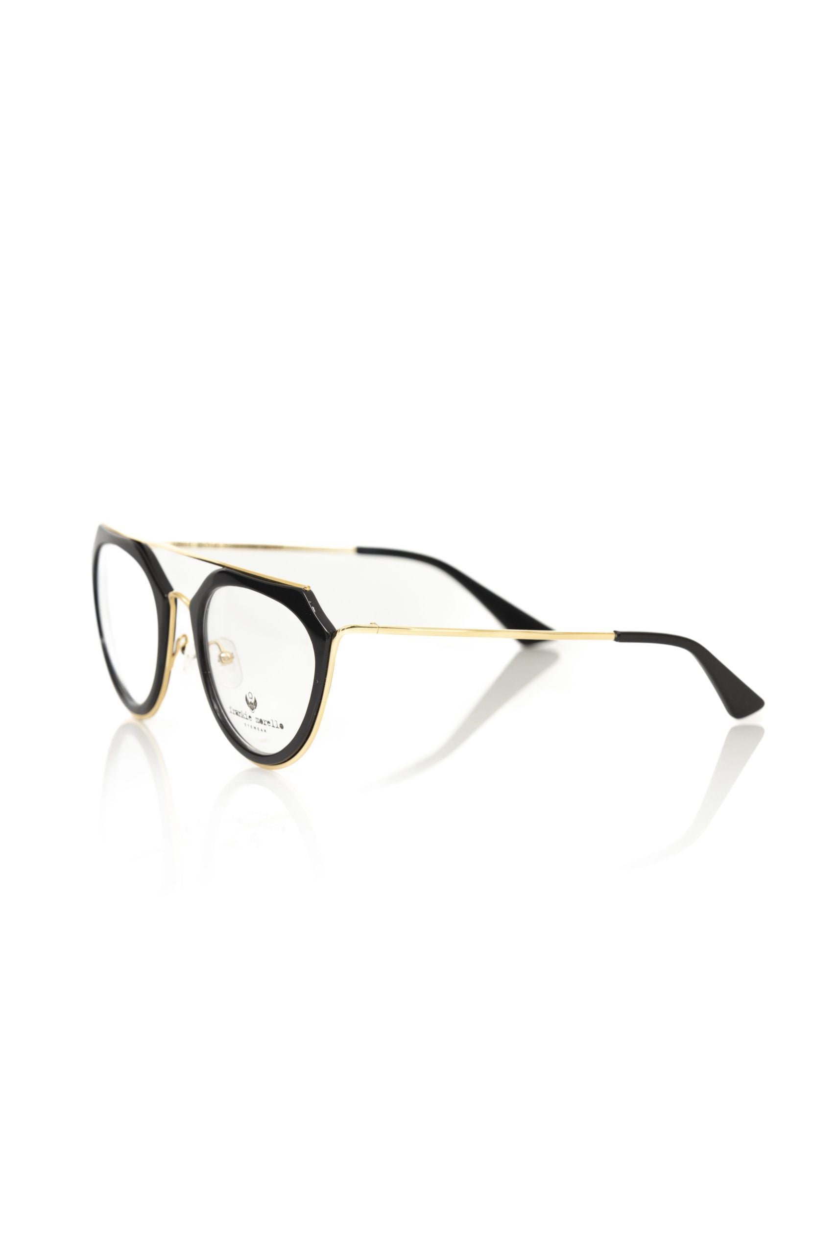 Frankie Morello Black Acetate Women Frame by Frankie Morello