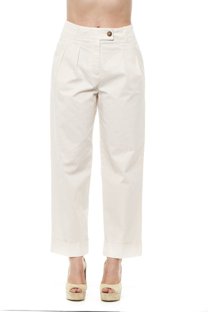 Peserico Beige Wide Palazzo Pants by Peserico