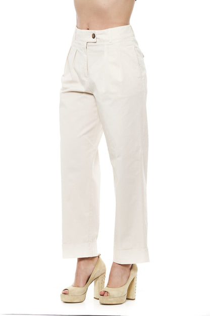Peserico Beige Wide Palazzo Pants by Peserico