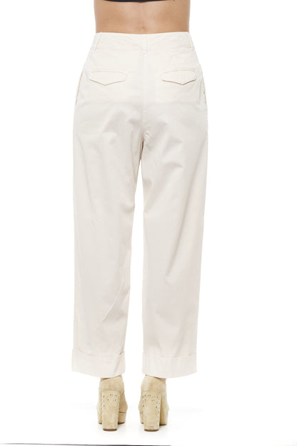 Peserico Beige Wide Palazzo Pants by Peserico
