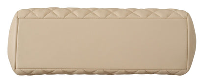 Sac fourre-tout élégant en cuir nappa matelassé Versace