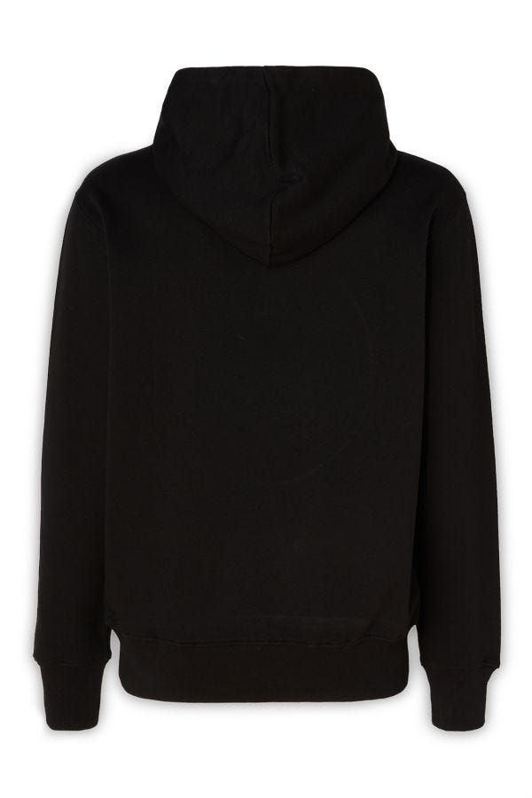 Versace Jeans Stunning Hooded Black Cotton Sweatshirt by Versace Jeans