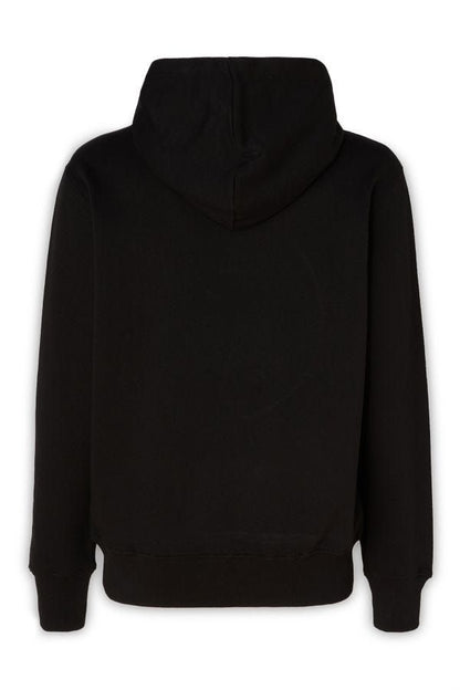 Versace Jeans Stunning Hooded Black Cotton Sweatshirt by Versace Jeans