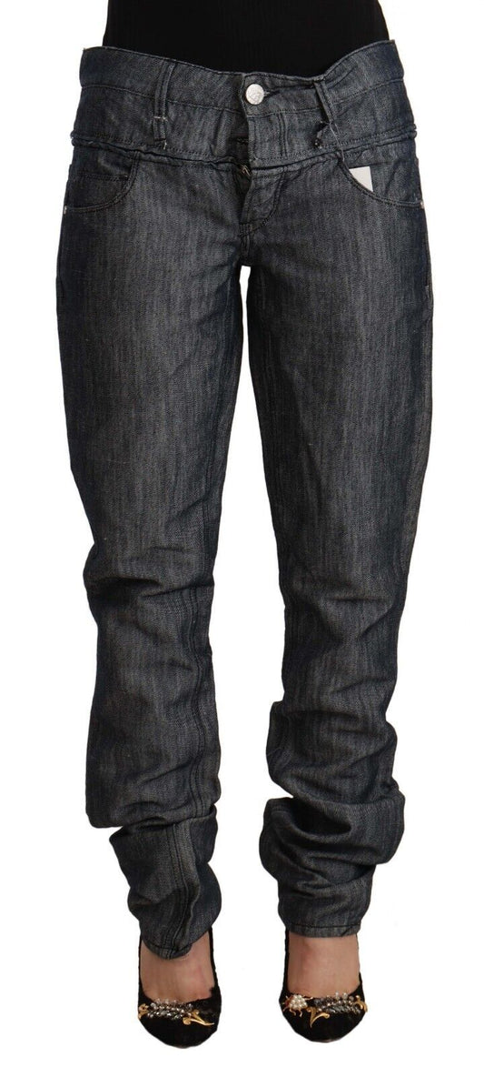 Jean droit taille moyenne chic Eight