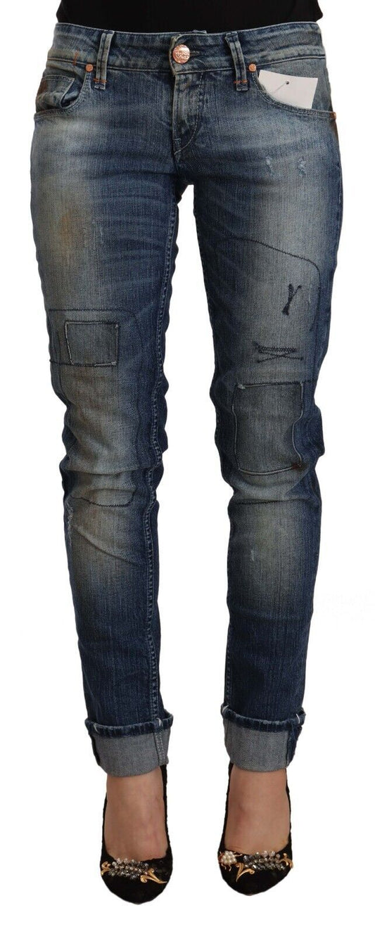 Serenade, jean skinny bleu délavé Eight Chic