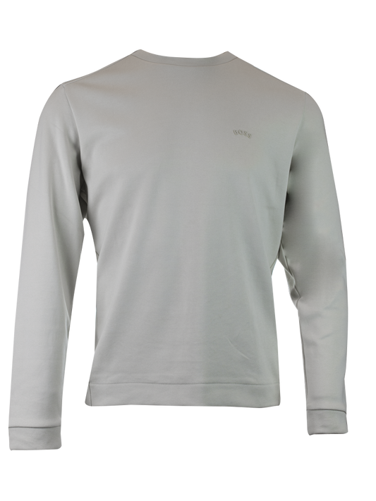 Hugo Boss Elegant Beige Cotton Sweatshirt by Hugo Boss