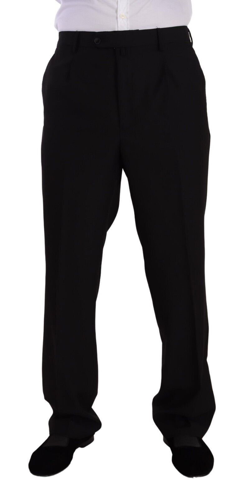 Ensemble élégant costume noir deux pièces Domenico Tagliente