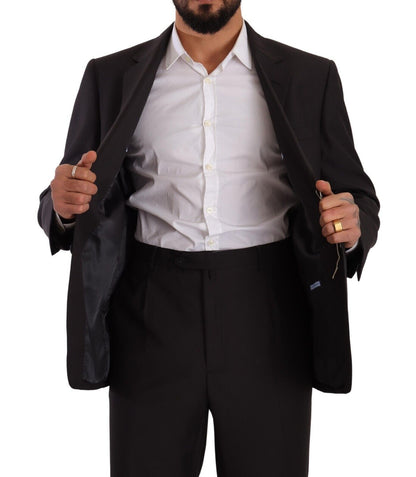 Costume deux pièces gris élégant pour homme de Domenico Tagliente