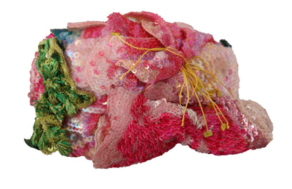 Bandeau diadème à paillettes multicolores Dolce &amp; Gabbana