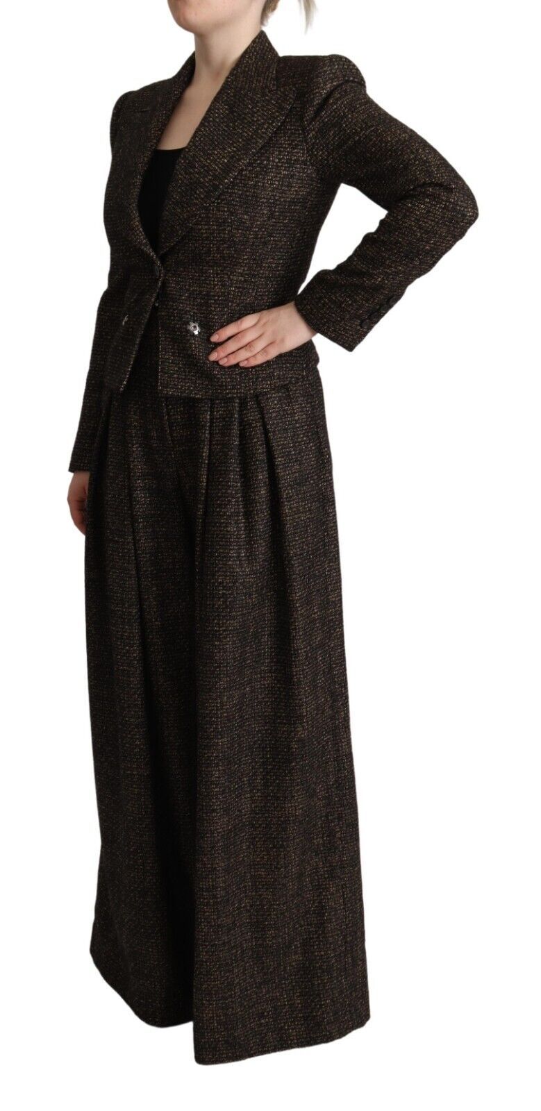 Ensemble costume chic en laine mélangée Dolce &amp; Gabbana