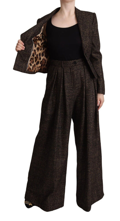 Ensemble costume chic en laine mélangée Dolce &amp; Gabbana