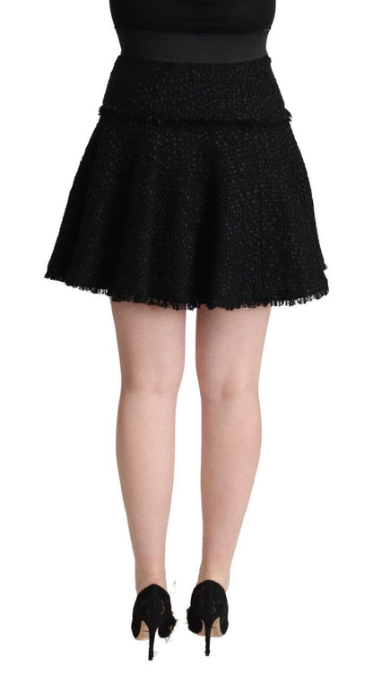 Mini-jupe trapèze élégante en maille Dolce &amp; Gabbana