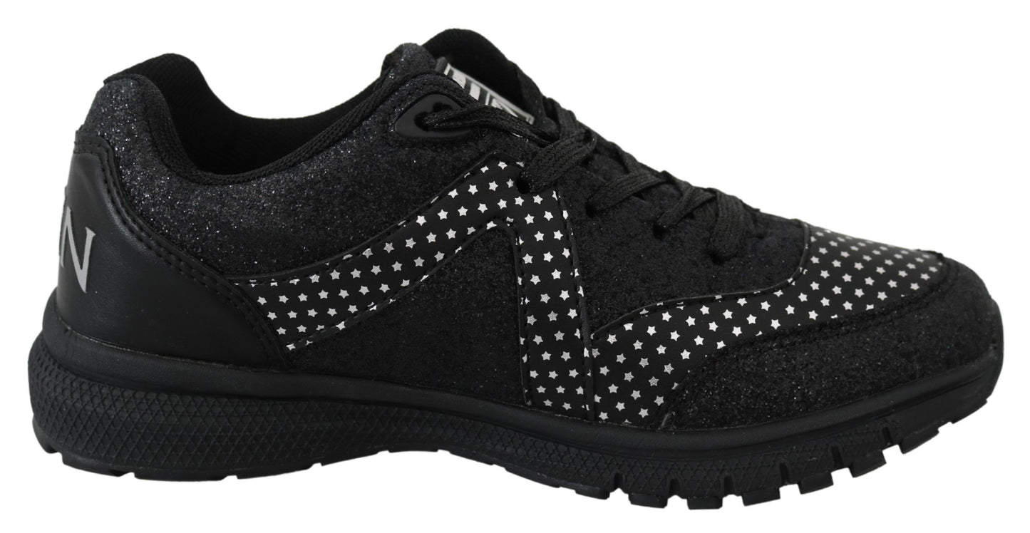 Chaussures de sport Plein Sport élégantes noires Jasmines