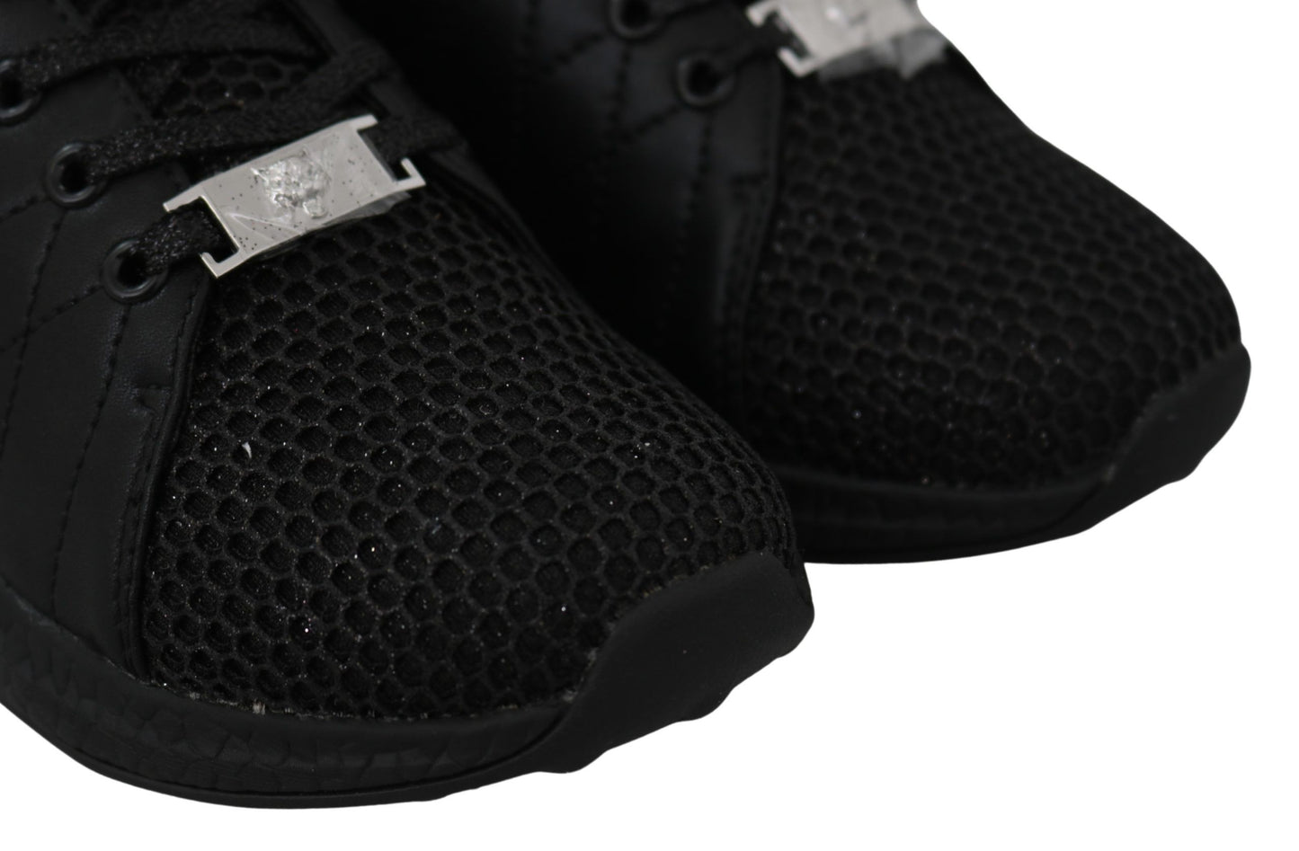Plein Sport Exquisite Black Runner Gisella Sports Sneakers by Plein Sport