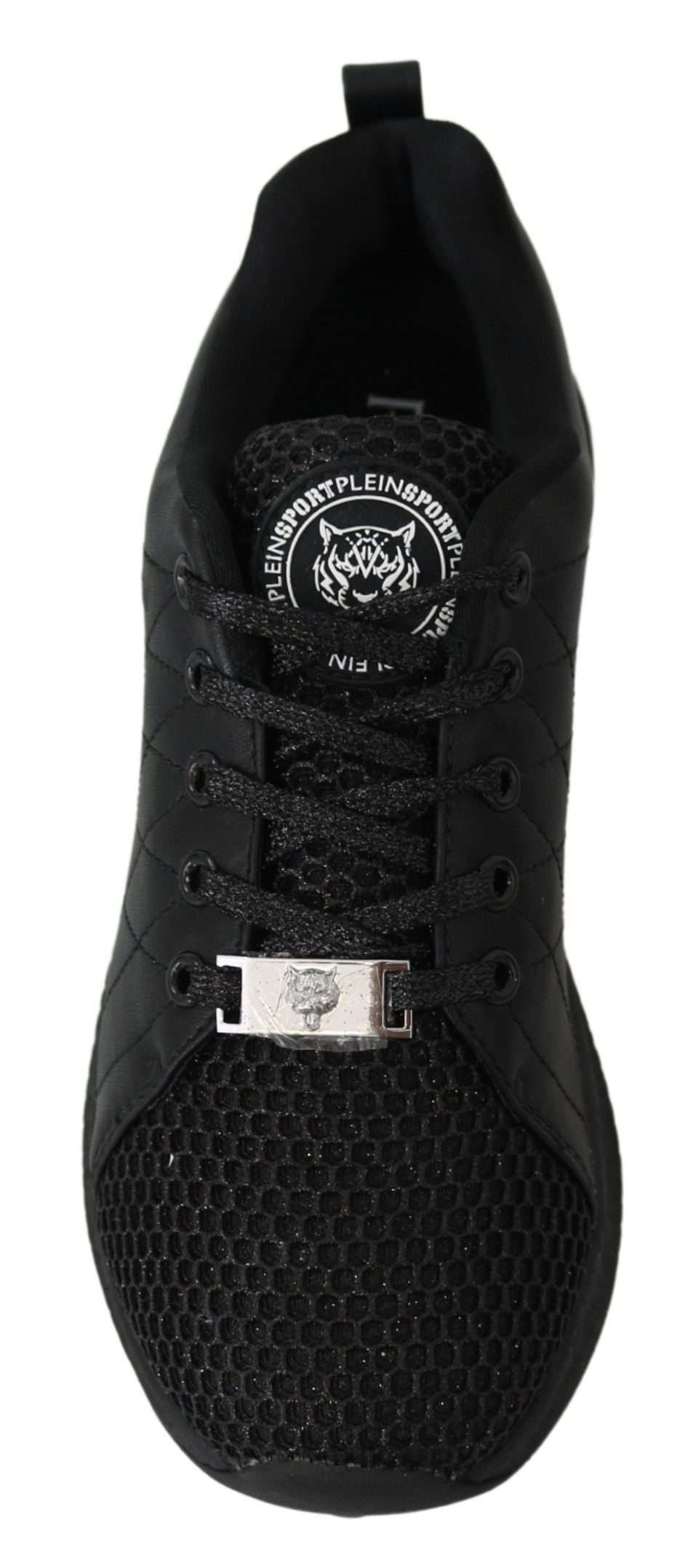 Plein Sport Exquisite Black Runner Gisella Sports Sneakers by Plein Sport