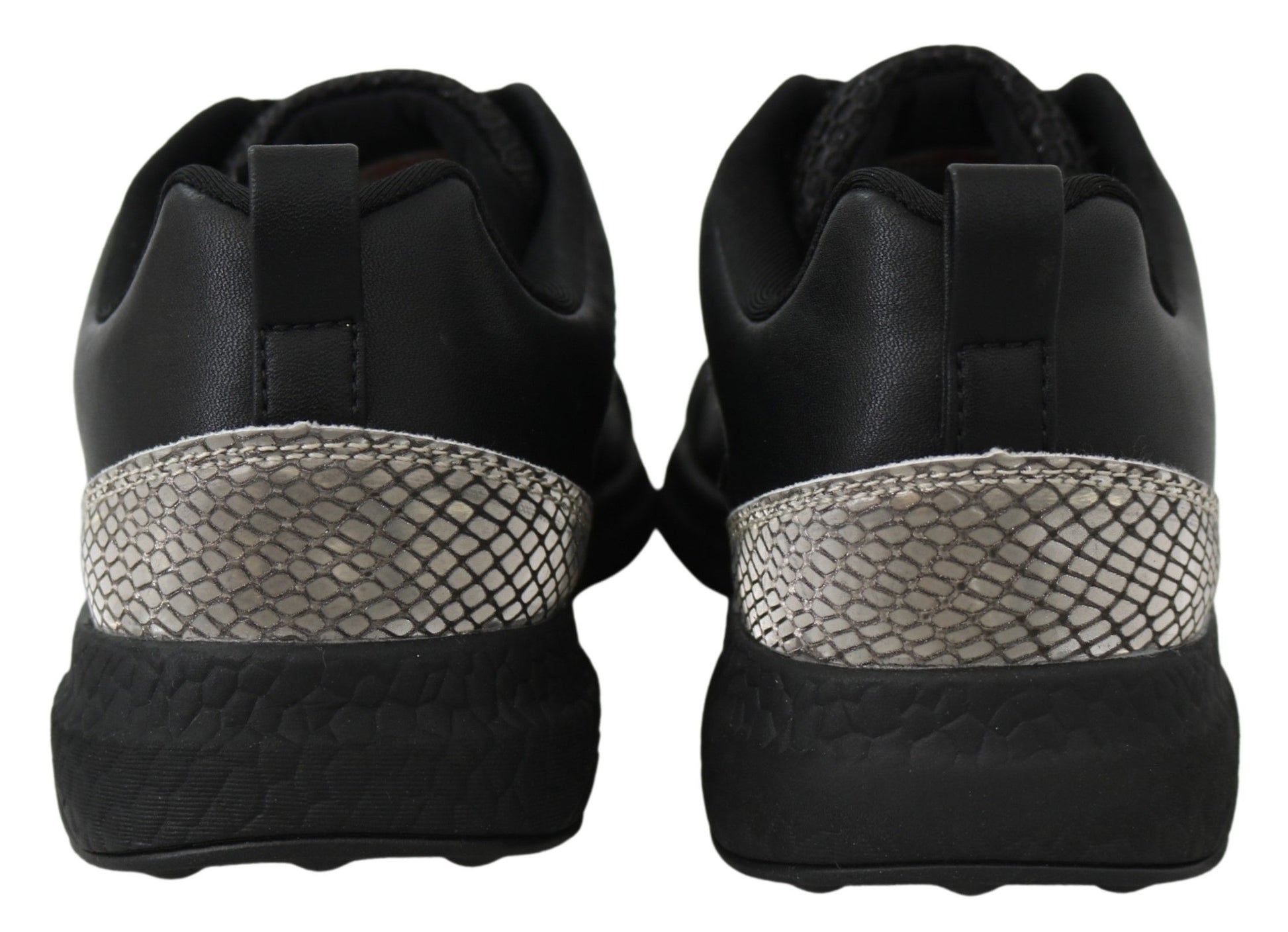 Plein Sport Exquisite Black Runner Gisella Sports Sneakers by Plein Sport