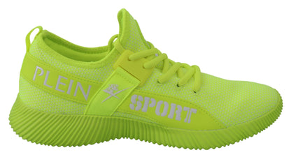 Plein Sport : électrifiez votre démarche avec les baskets jaunes Carter Sport