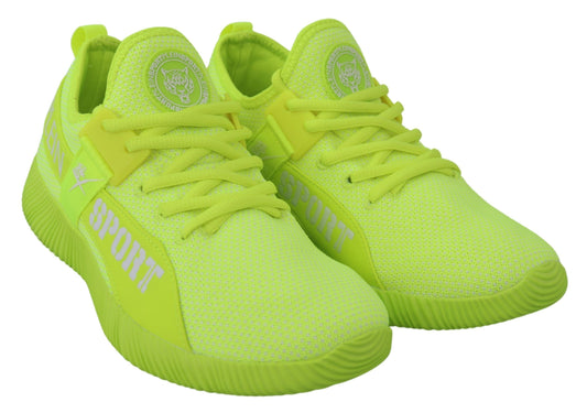 Plein Sport : électrifiez votre démarche avec les baskets jaunes Carter Sport