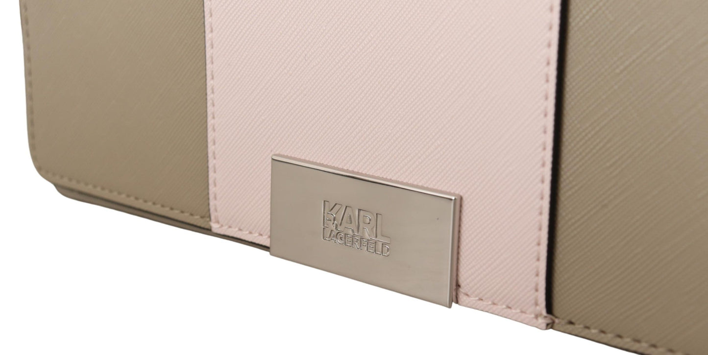 Sac à bandoulière Karl Lagerfeld Chic Sage à double bandoulière