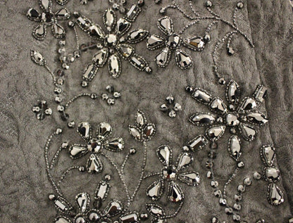 Jupe Masterpiece noire ornée de cristaux Dolce &amp; Gabbana