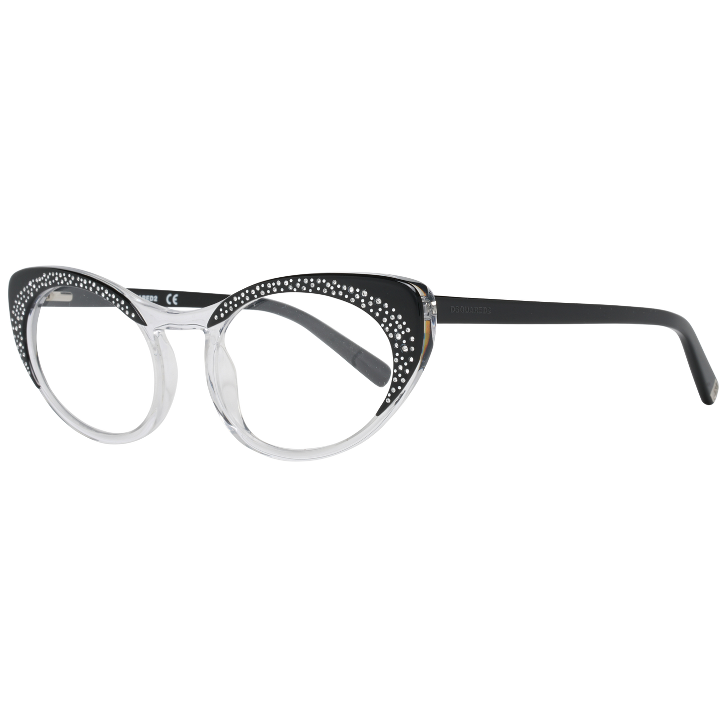 Dsquared² Chic Black Full-Rim Designer Eyewear by Dsquared²