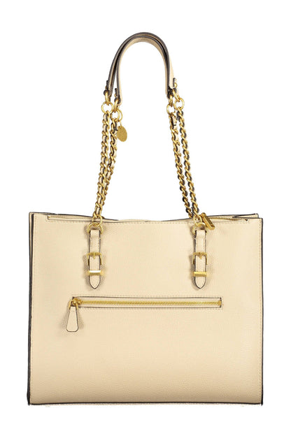 Sac à main Guess Jeans beige en polyéthylène pour femme