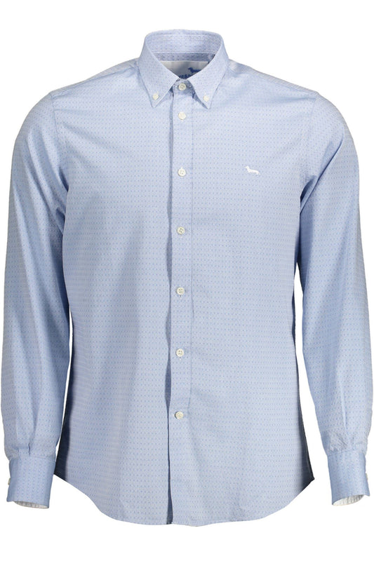 Harmont & Blaine Light Blue Cotton Regular Fit Shirt by Harmont & Blaine